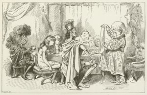 Ilustracja do Sylvie i Bruno autorstwa Lewisa Carrolla autorstwa Harry Furniss