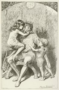Ilustracja do Sylvie i Bruno autorstwa Lewisa Carrolla autorstwa Harry Furniss