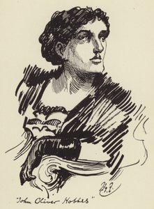 John Oliver Hobbes autorstwa Harry Furniss