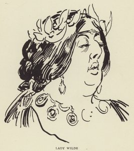 Lady Wilde autorstwa Harry Furniss