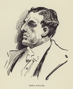 Lewis Waller autorstwa Harry Furniss