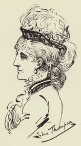 Lidia Thompson autorstwa Harry Furniss