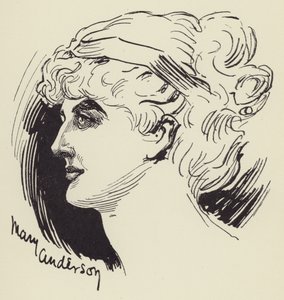 Mary Anderson autorstwa Harry Furniss