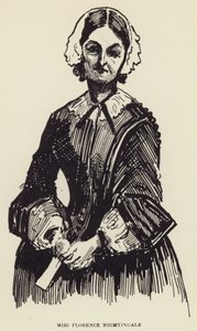 Panna Florence Nightingale autorstwa Harry Furniss