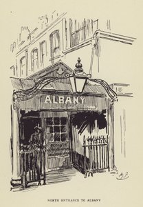 Północne wejście do Albany autorstwa Harry Furniss