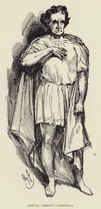 Pożegnanie Samuela Phelpsa autorstwa Harry Furniss
