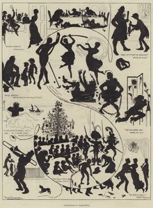 Szekspir w sylwetce autorstwa Harry Furniss