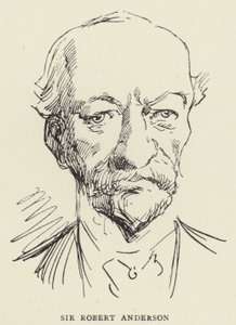 Sir Robert Anderson autorstwa Harry Furniss