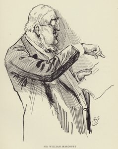 Sir William Harcourt autorstwa Harry Furniss