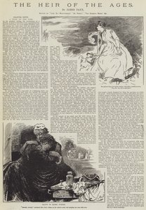 Dziedzic wieków — James Payn autorstwa Harry Furniss