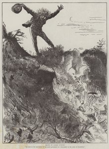 Dziedzic wieków — James Payn autorstwa Harry Furniss