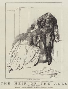 Dziedzic wieków — James Payn autorstwa Harry Furniss
