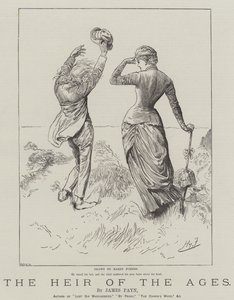 Dziedzic wieków — James Payn autorstwa Harry Furniss