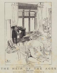 Dziedzic wieków — James Payn autorstwa Harry Furniss