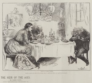 Dziedzic wieków — James Payn autorstwa Harry Furniss