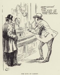 Król Cabmen autorstwa Harry Furniss
