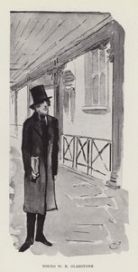 Młody WE Gladstone autorstwa Harry Furniss