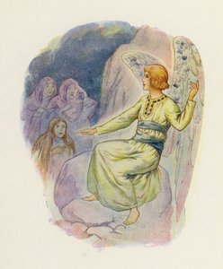 "Dlaczego szukacie żywych wśród umarłych" (kolorowa litografia)