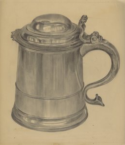 Cynowy kufel