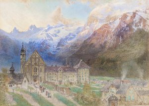 Wschód słońca w Engelburgu autorstwa Harry Goodwin