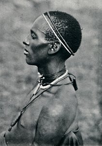 Hima z Mpororo, Afryka Równikowa, na zachód od Victoria Nyanza, 1912 autorstwa Harry Johnston