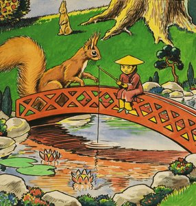 Mała czerwona wiewiórka