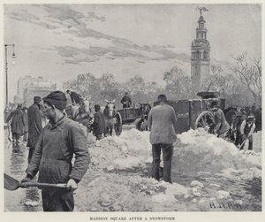Madison Square po śnieżycy (lito)