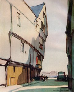 „Stary budynek”, ok. 1933 r. autorstwa Harry Tittensor