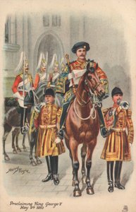 Proklamowanie króla Jerzego V autorstwa Harry and Arthur Charles Payne