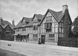 Dom Szekspira, Stratford-On-Avon, c1896