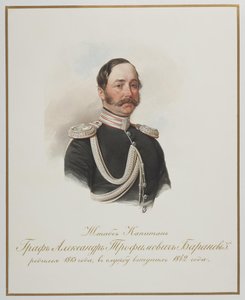 Hrabia Aleksander Trofimowicz Baranow 1813-1888 autorstwa Hau