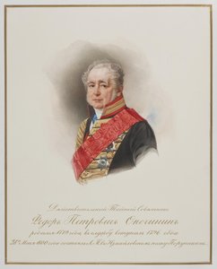 Portret Fiodora Pietrowicza Opochinina 1779-1852, ok. 1850