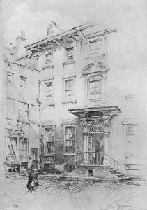 „Dom sir Christophera Wrena, Love Lane”, c1902, 1903