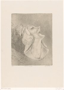 De sentimenteele joffer (oryginalny tytuł na obiekcie) Masker (oryginalny tytuł serii na obiekcie) autorstwa Hein von Essen (signed by artist)