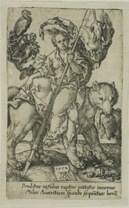 Chciwość, od imadeł autorstwa Heinrich Aldegrever
