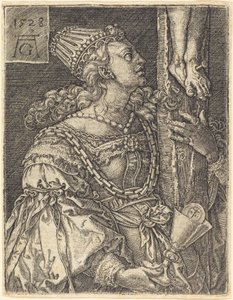 Wiara, 1528. autorstwa Heinrich Aldegrever