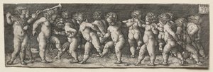Piętnaście tańczących nagich dzieci, 1535.