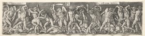 Walczący Hannibal Scypion, 1538. autorstwa Heinrich Aldegrever