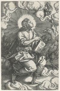 Johannes Czterech Ewangelistów (tytuł serii) autorstwa Heinrich Aldegrever