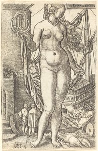 Luna autorstwa Heinrich Aldegrever