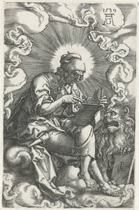 Marcus Czterech Ewangelistów (tytuł serii) autorstwa Heinrich Aldegrever