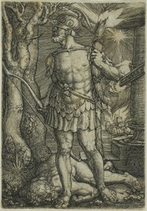 Mars autorstwa Heinrich Aldegrever