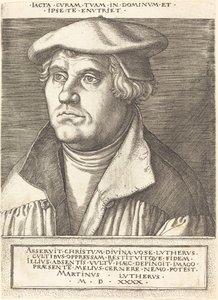 Marcin Luther autorstwa Heinrich Aldegrever