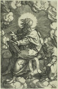 Mateusz, z Czterech ewangelistów, 1539 autorstwa Heinrich Aldegrever