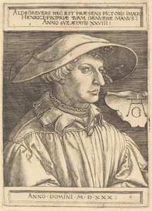 Autoportret autorstwa Heinrich Aldegrever