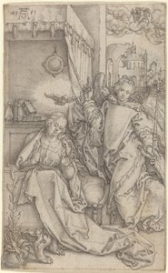 Zwiastowanie autorstwa Heinrich Aldegrever