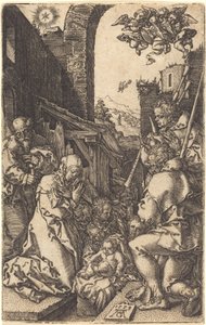 Narodzenia Pańskiego, 1553. autorstwa Heinrich Aldegrever