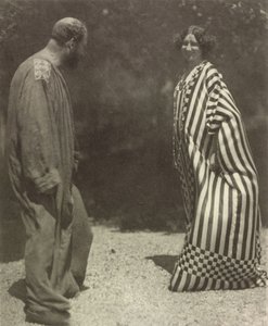 Gustav Klimt i Emilie Flöge, ok. 1930 r. 1909. autorstwa Heinrich Böhler