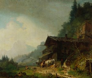 Kuźnia w Alpach Bawarskich