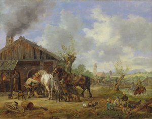 Wiejski kowal, 1826